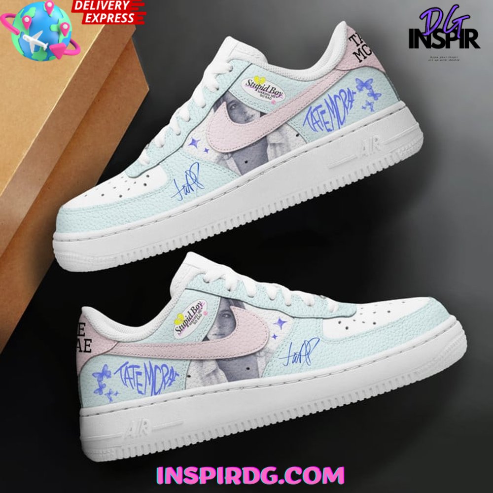 Tate McRae Aritst Limited Edition Air Force 1 InspirDG