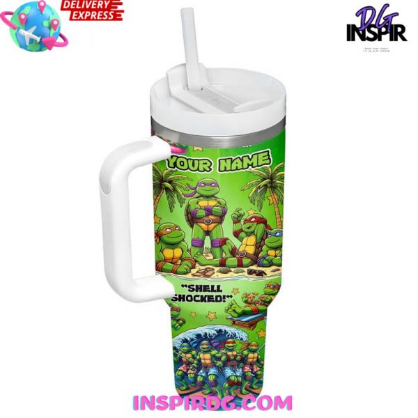 Teenage Mutant Ninja Turtles Summer Custom Name Stanley Tumble