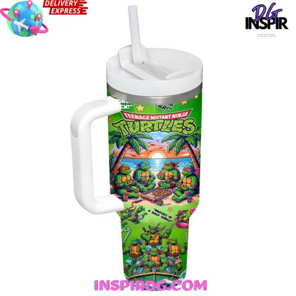Teenage Mutant Ninja Turtles Summer Custom Name Stanley Tumble