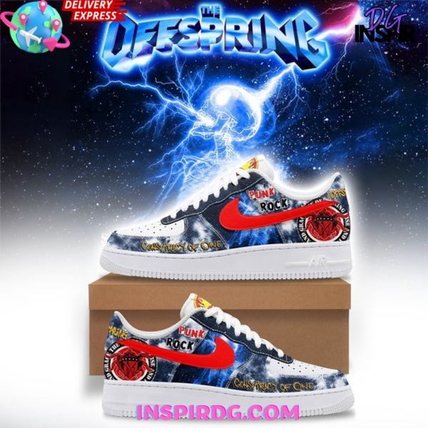 The Offspring Rock Band Nike Air Force 1 Sneaker