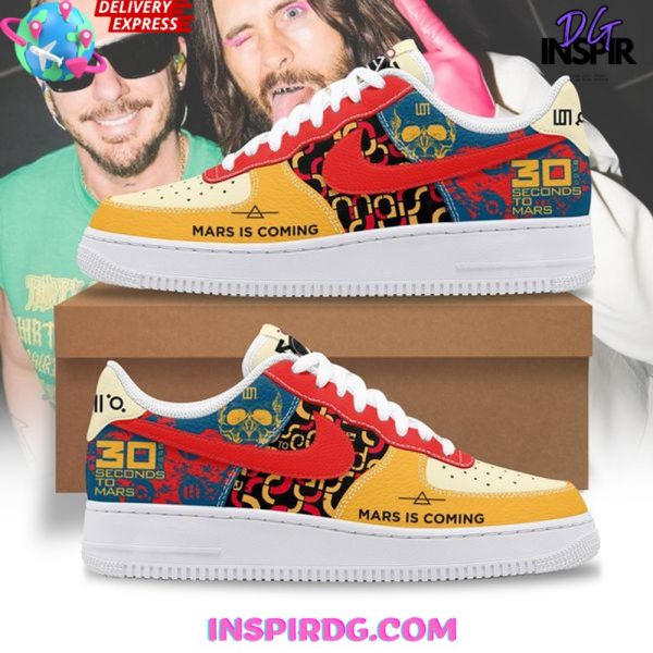 Thirty Seconds To Mars Limited Edition Nike Air Force 1