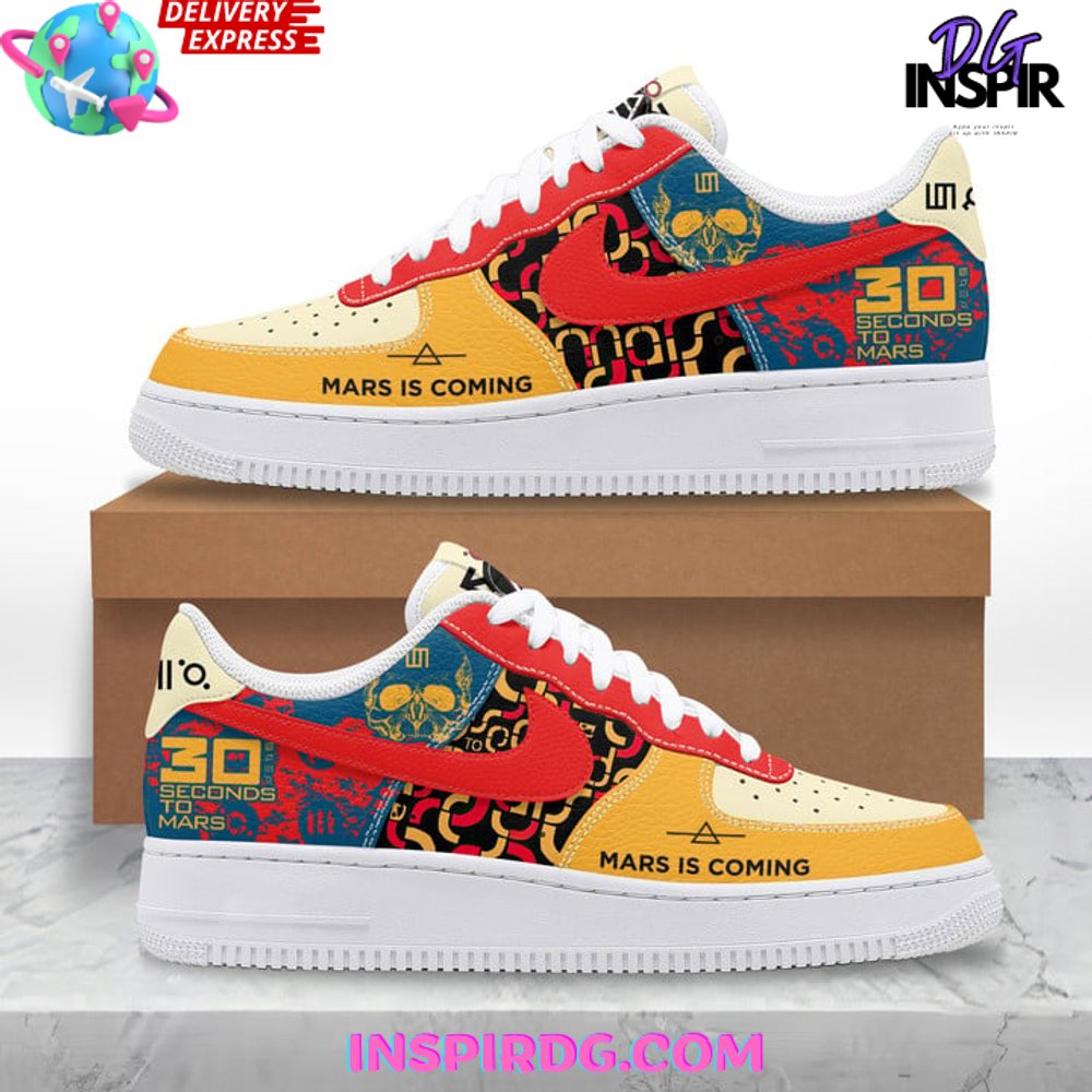 Thirty Seconds To Mars Limited Edition Nike Air Force 1 InspirDG