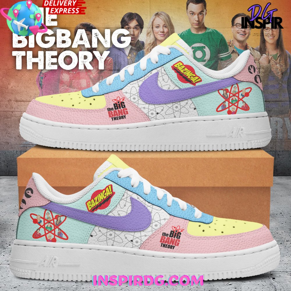 The Big Bang Theory Collab Nike Air Force 1 InspirDG