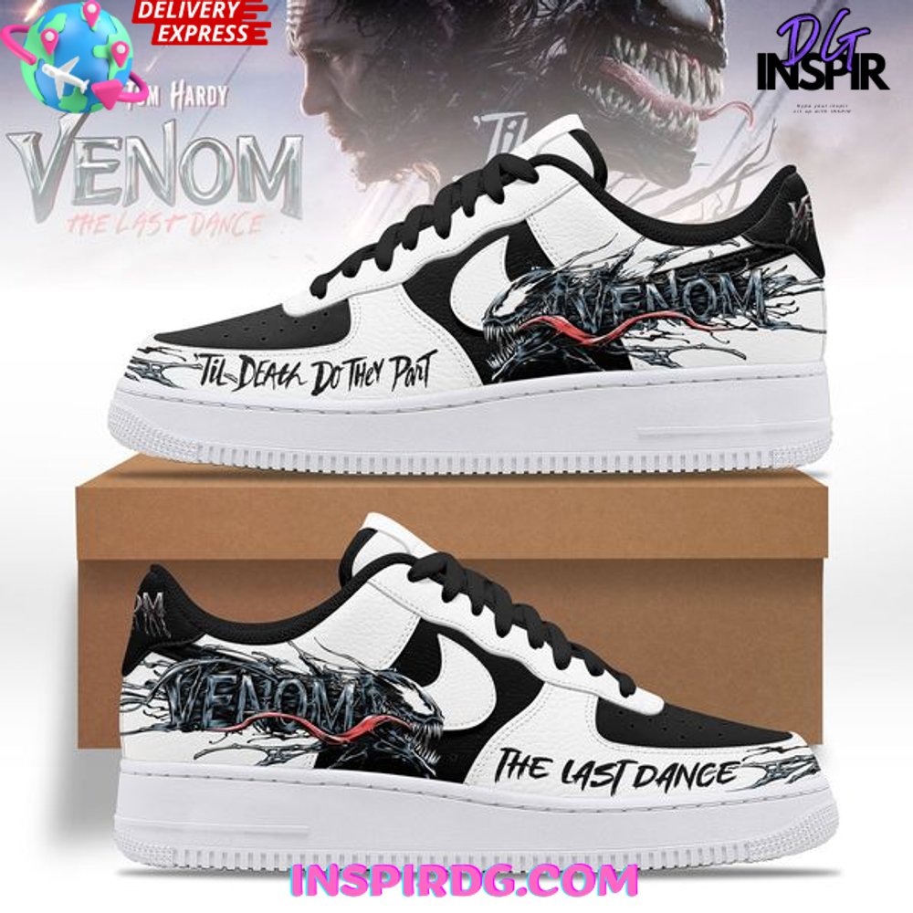 Venom Marvel x Nike Limited Edition Air Force 1 InspirDG