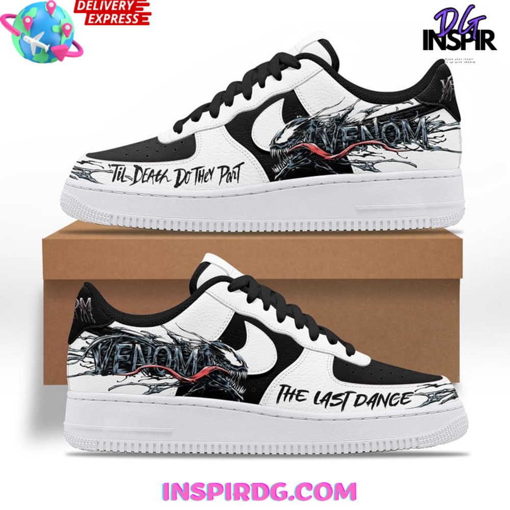 Venom Marvel x Nike Limited Edition Air Force 1 InspirDG