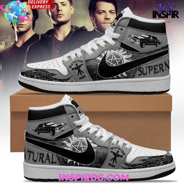 Winchester Supernatural Car Nike Air Jordan 1 Sneaker