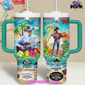 Geogre Strait God And Country Music Stanley Tumbler