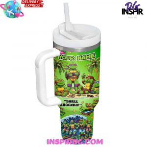 Teenage Mutant Ninja Turtles Summer Custom Name Stanley Tumbler