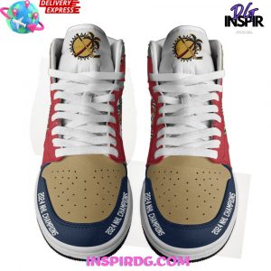 Florida Panthers 2024 NHL Champions Air Jordan 1 Shoes