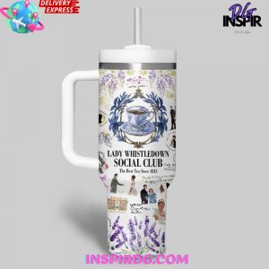 Bridgerton Lady Whistledown Social Club Stanley Tumbler