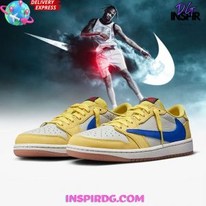 Travis Scott Cactus Jack Nike Air Jordan 1 Low - InspirDG