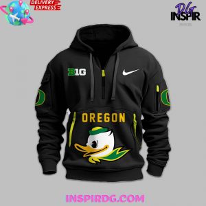 Oregon Ducks Gang Green Heavy Hoodie InspirDG