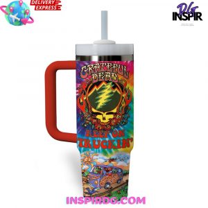 Grateful Dead Keep On Truckin Stanley Tumbler Cup 40z