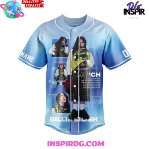 Billie Eillish Hit Me Hard And Soft Concert Jersey