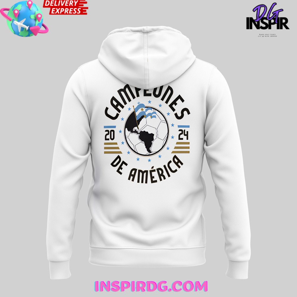 Argentina Campeones de America 2024 Hoodie InspirDG