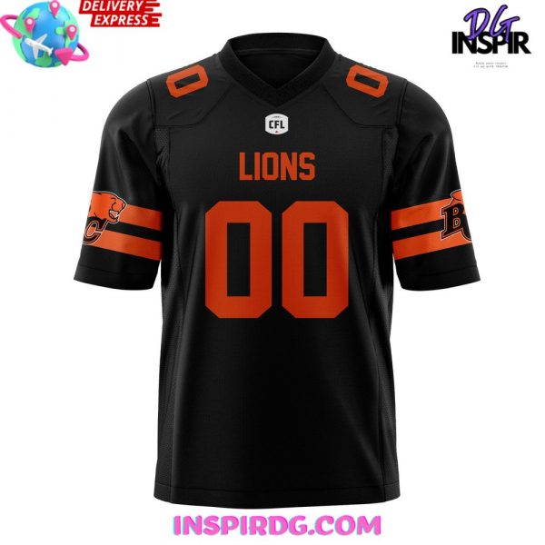 BC Lions Custom Name CFL Jersey 2024
