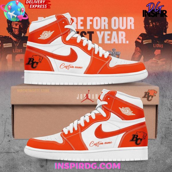 BC Lions Limited Edition Nike Air Jordan 1