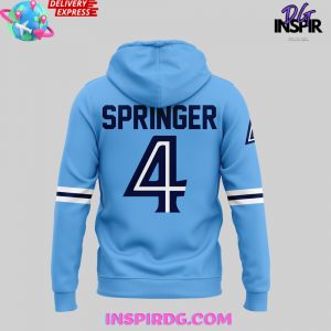 George Springer Toronto Blue Jays Hockey Hoodie