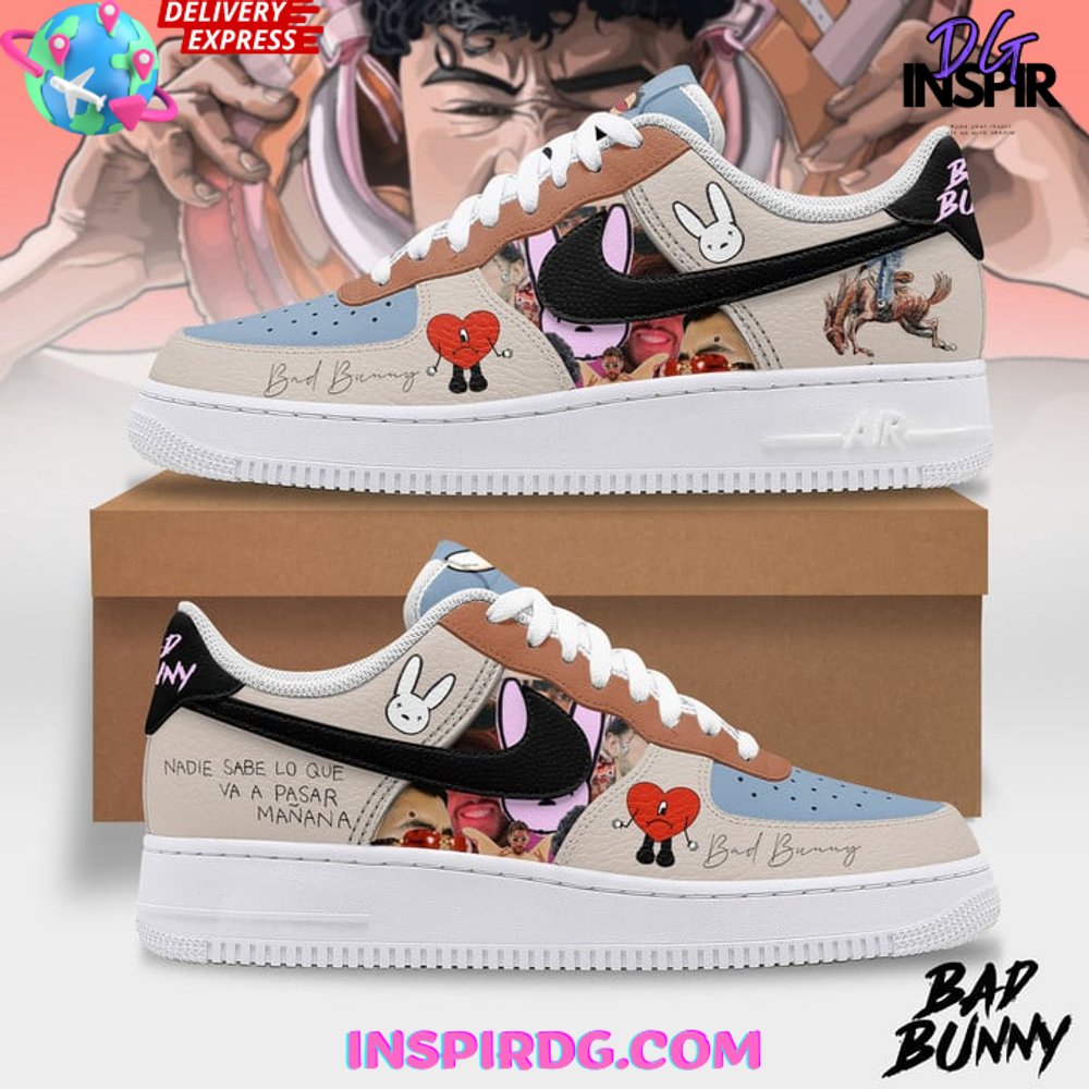 Bad Bunny Nadie Sabe Nike Air Force 1 InspirDG