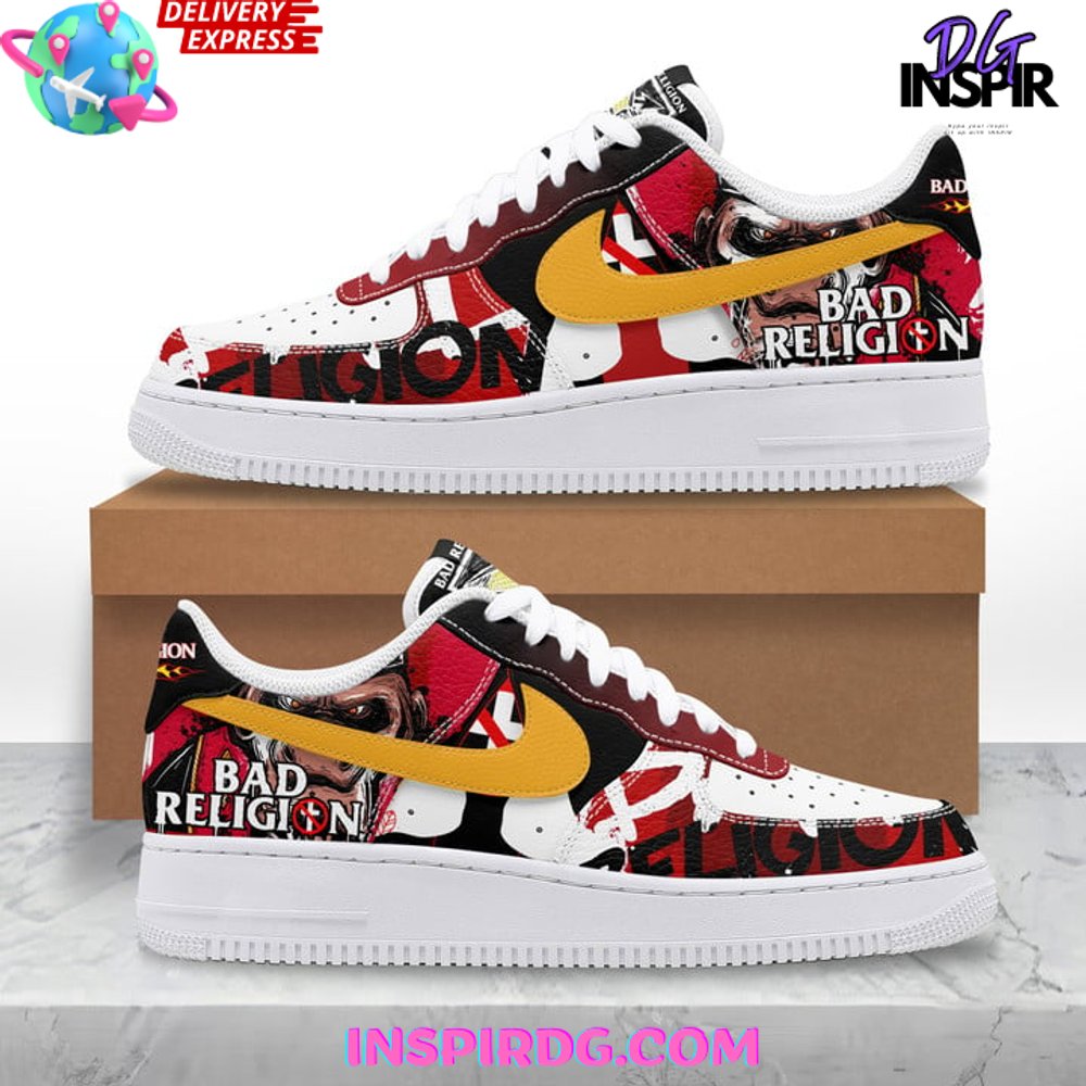 Bad Religion Limited Edition Nike Air Force 1 InspirDG