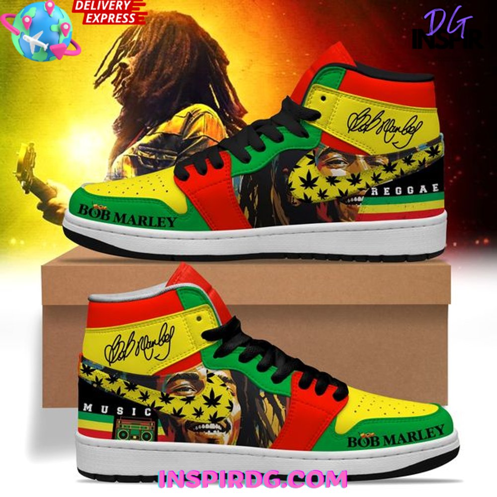 Bob Marley Reggae Legend Limited Edition Air Jordan 1 InspirDG