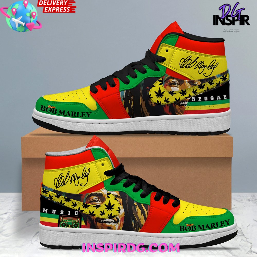 Bob Marley Reggae Legend Limited Edition Air Jordan 1 InspirDG