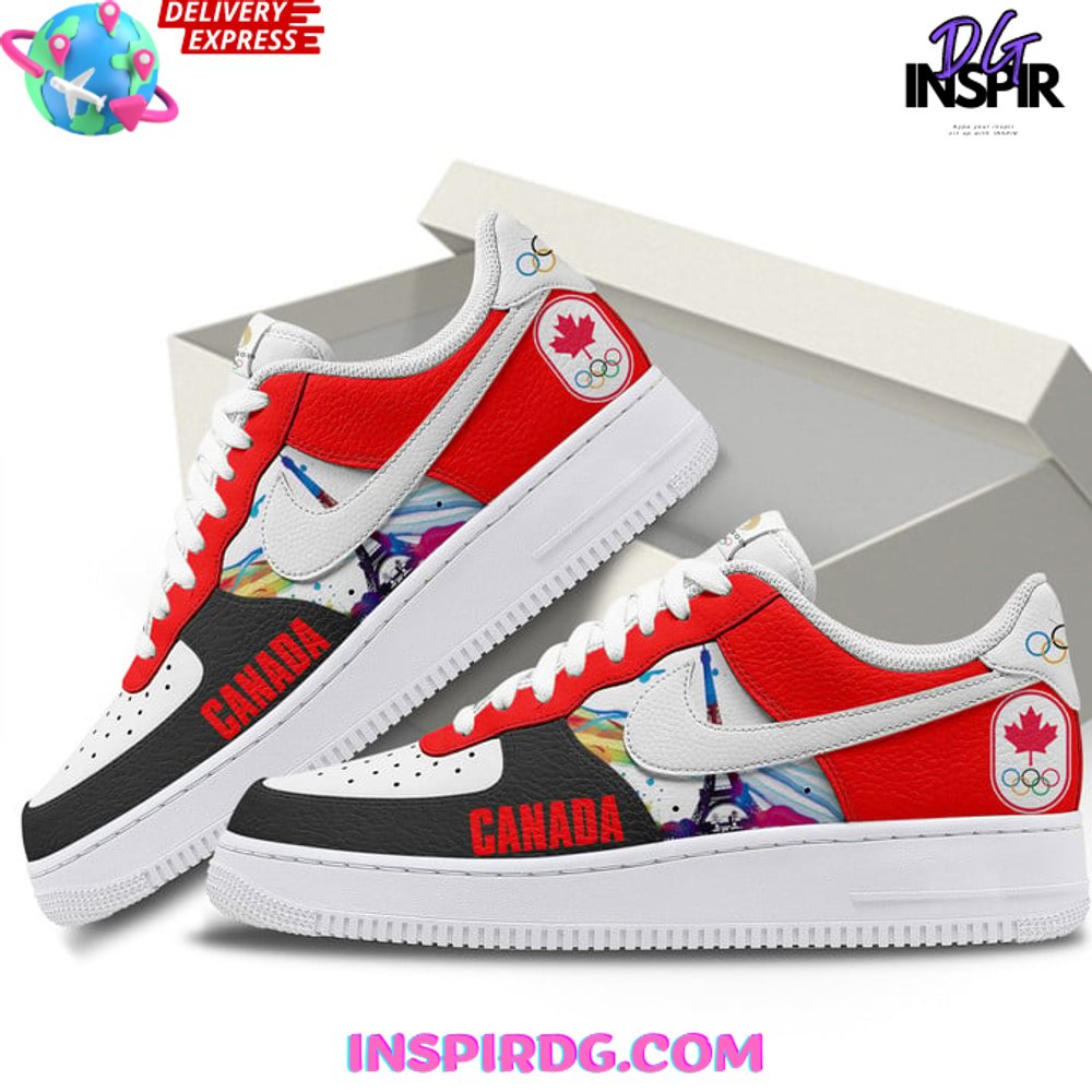 Canada Olympic Paris 2024 Nike Air Force 1 InspirDG