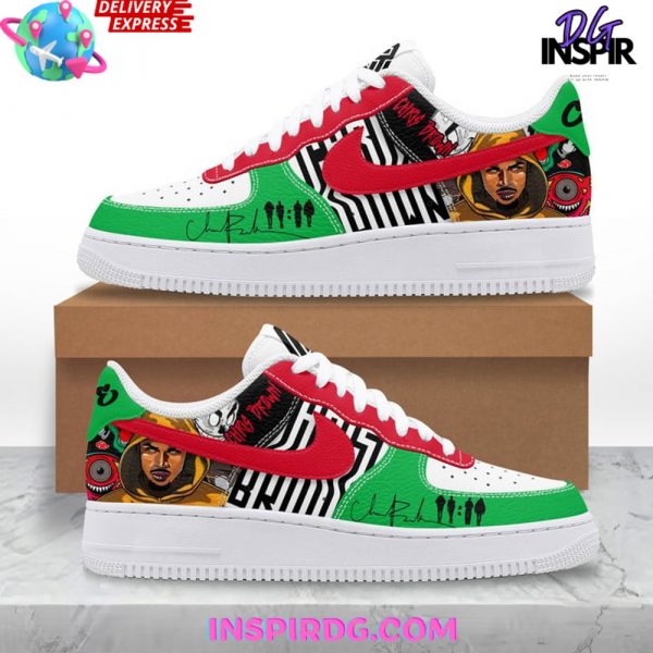 Chris Brown Artist Style Nike Air Force 1