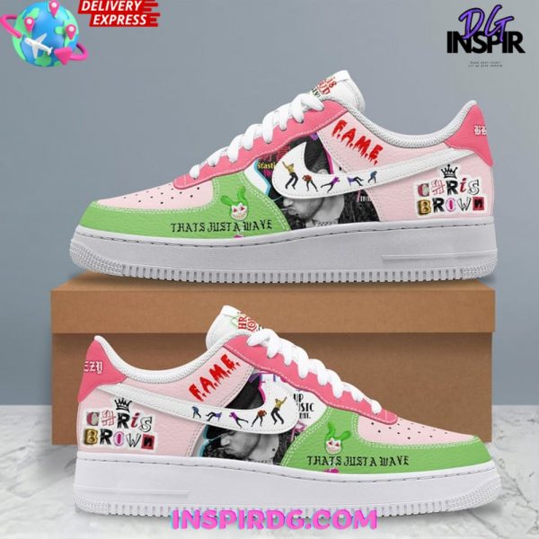 Chris Brown F.A.M.E Wave Nike Air Force 1