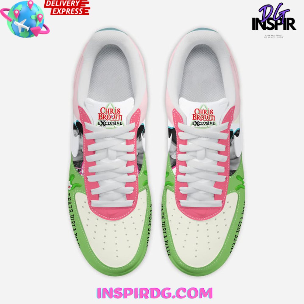 Chris Brown F.A.M.E Wave Nike Air Force 1 Chris Brown F.A.M.E Wave Nike Air Force 1