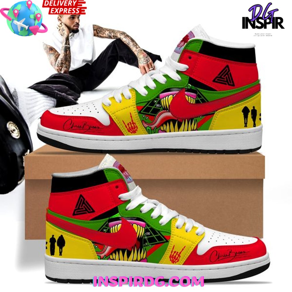 Chris Brown Vibrant Fusion Limited Edition Air Jordan 1 InspirDG