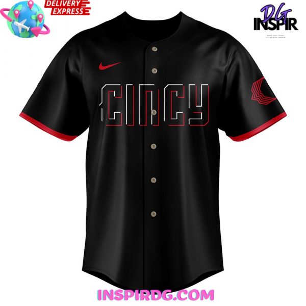 Cincinnati Reds City Connect Edition Baseball Jersey