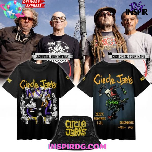 Circle Jerks Band Customize T-Shirt