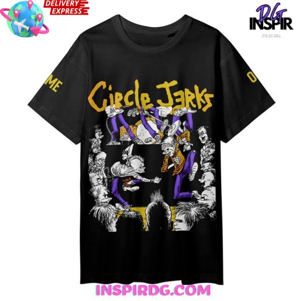 Circle Jerks Band Customize T-Shirt