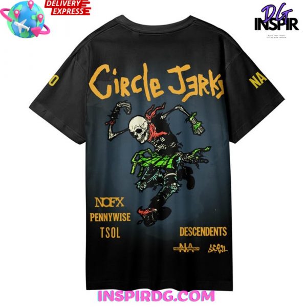 Circle Jerks Band Customize T-Shirt