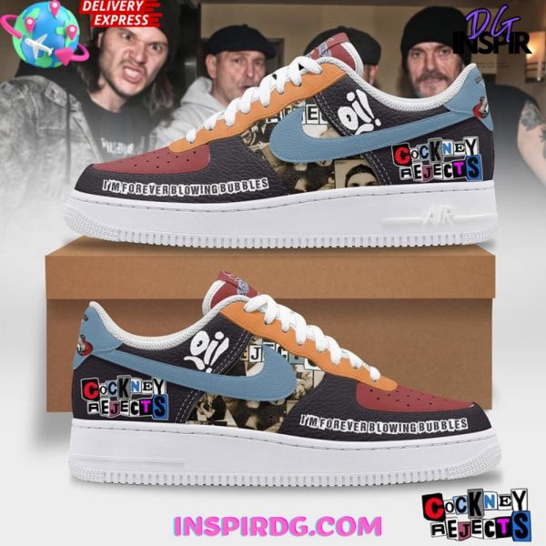 Cockney Rejects Rock Band Limited Edition Air Force 1