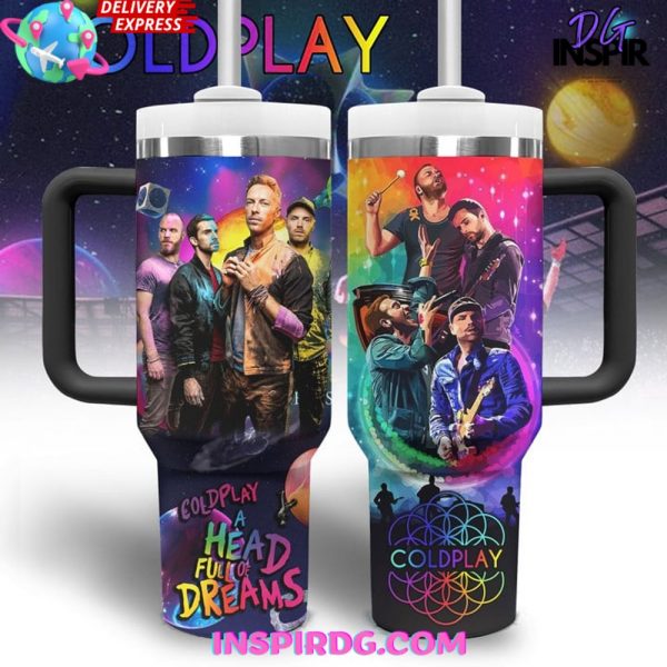 Coldplay A Head Full Of Dream Stanley Tumbler Cup
