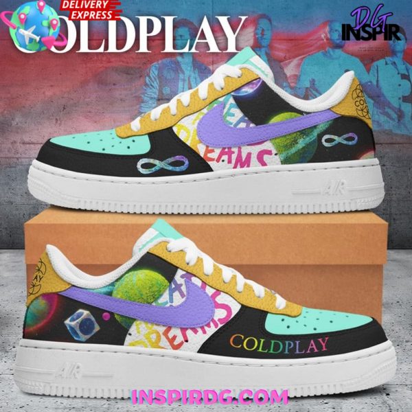 Coldplay Dreams Limited Edition Air Force 1