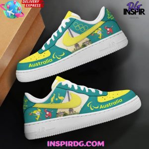 Australia Paralympic 2024 Limited Edition Air Force 1 InspirDG