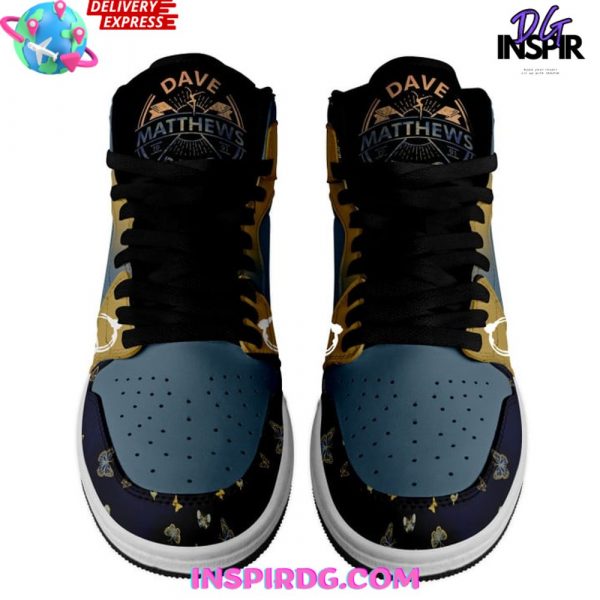 Dave Matthews Band Golden Blue Nike Air Jordan 1