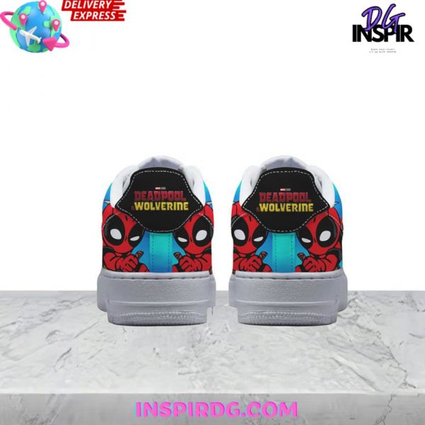 Deadpool & Wolverine Marvel 2024 Nike Air Force 1