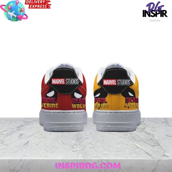 Deadpool vs Wolverine Let’s F*cking Go Nike Air Force 1