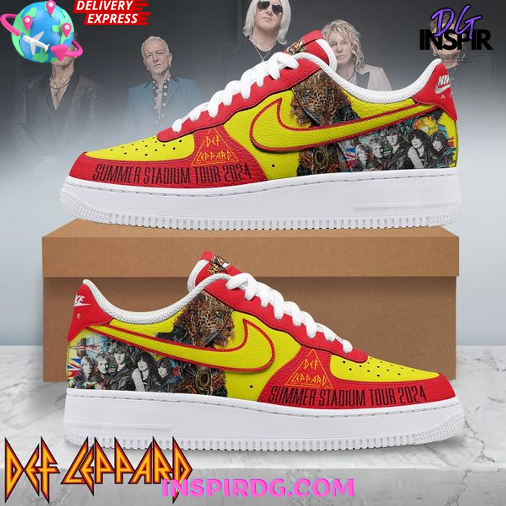 Def Leppard Summer Stadium Tour 2024 Nike Air Force 1 Def Leppard Summer Stadium Tour 2024 Nike Air Force 1