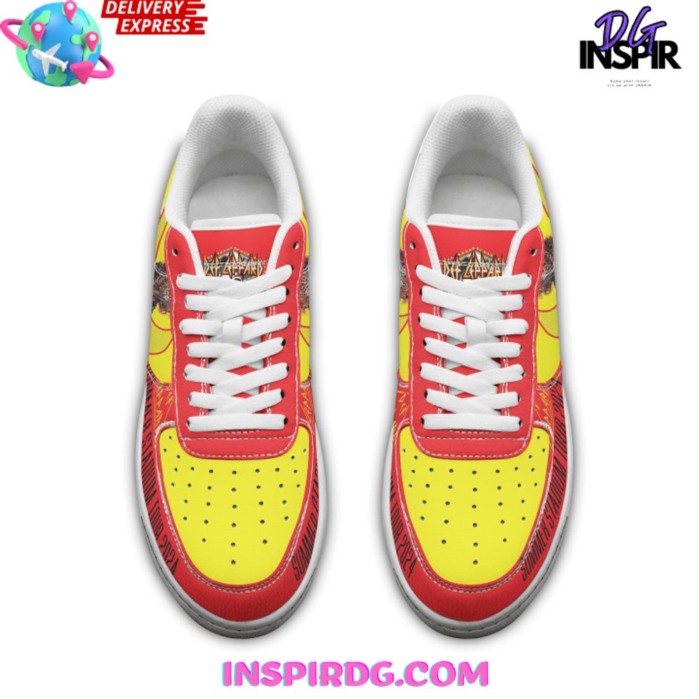 Def Leppard Summer Stadium Tour 2024 Nike Air Force 1 Def Leppard Summer Stadium Tour 2024 Nike Air Force 1