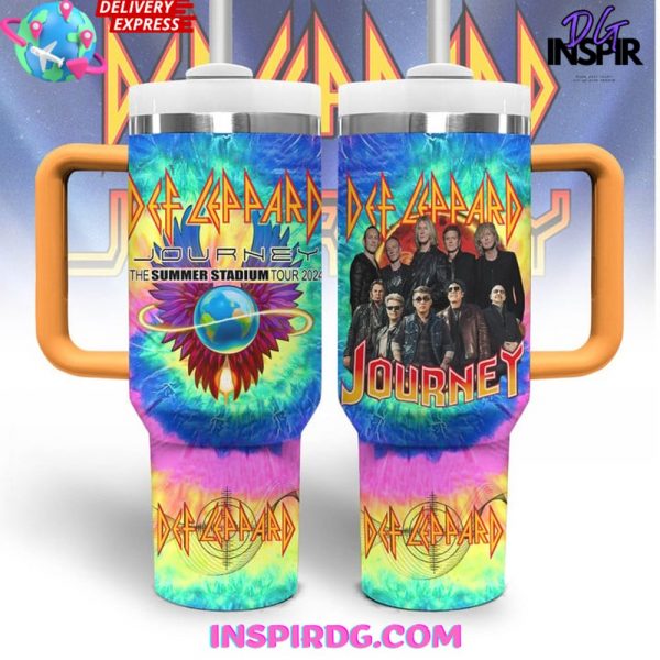 Def Leppard x Journey Summer Stadium Tour 2024 Stanley Tumbler Cup