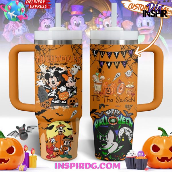 Disney Halloween Nightmare on Main Street Stanley Tumbler Cup