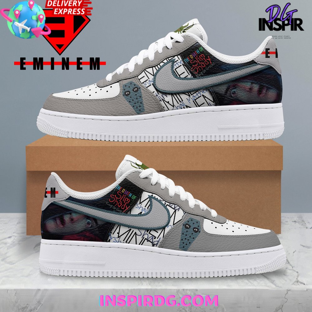 Eminem The Death of Slim Shady Coup de Grace Nike Air Force 1 InspirDG