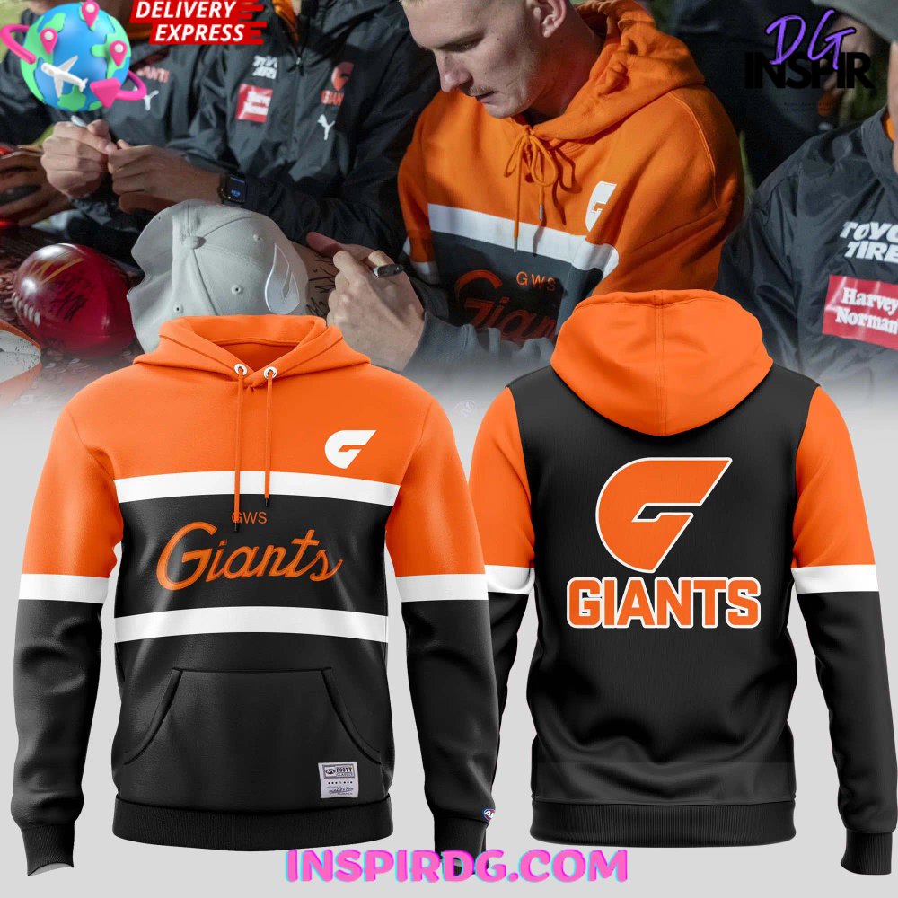 New GWS GIANTS Limited Edition Orange Hoodie