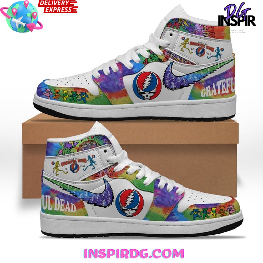 Grateful Dead Psychedelic Limited Edition Air Jordan 1 Grateful Dead Psychedelic Limited Edition Air Jordan 1