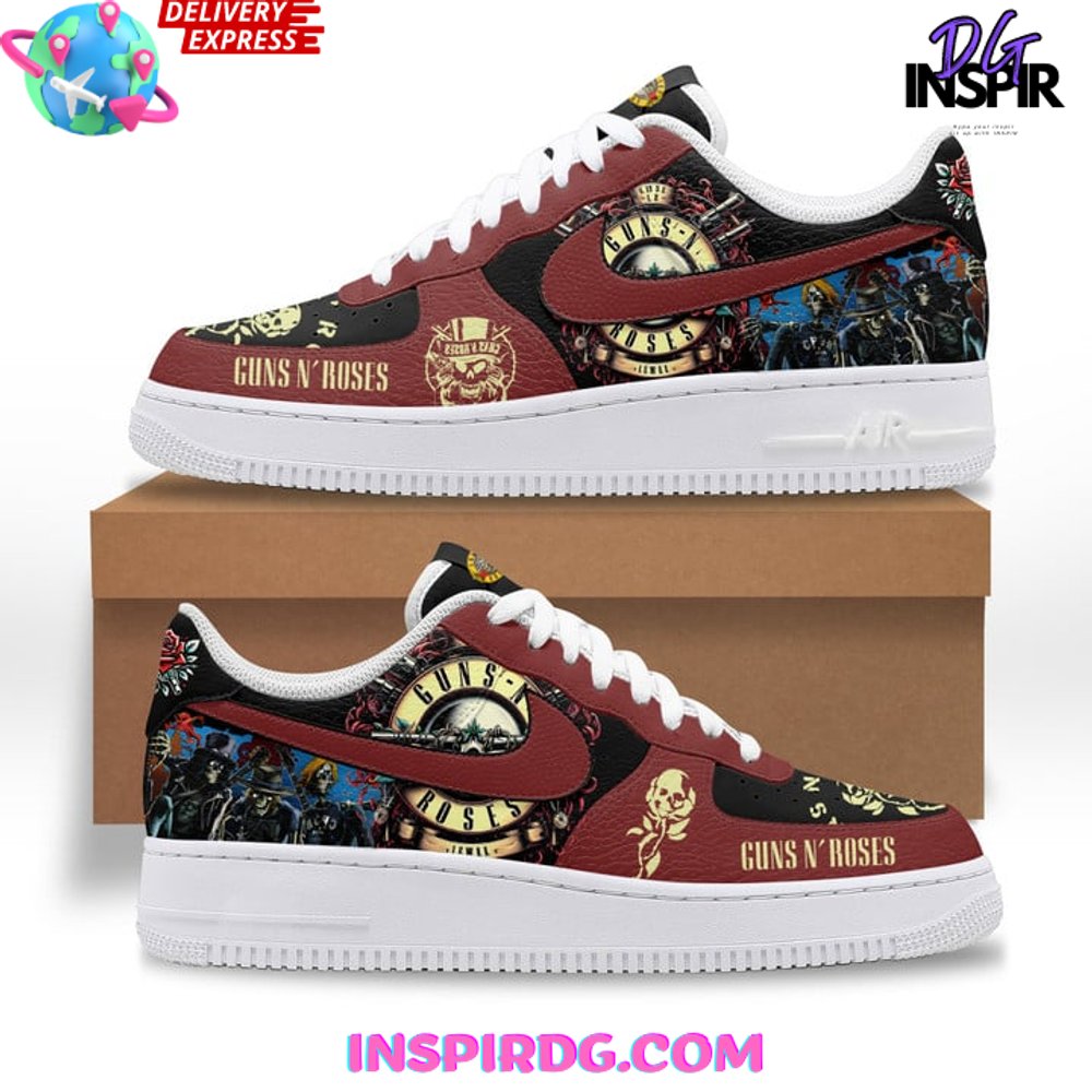 Guns N Roses Limited Edition Air Force 1 InspirDG